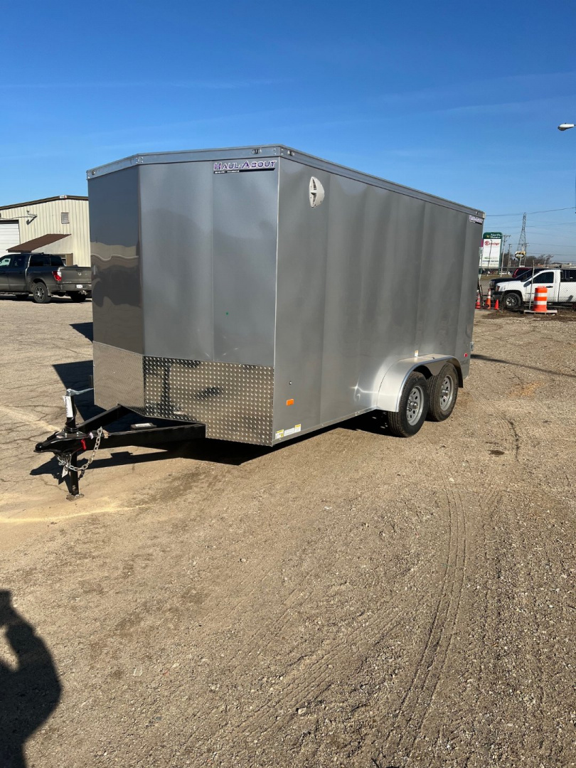 New 2025 Haul-About Bobcat 7x14 7K GVWR Enclosed Cargo Trailer #15735