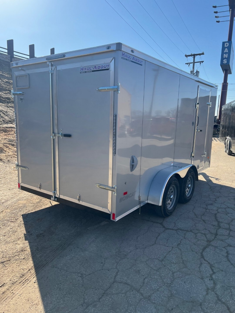 New 2025 Haul-About Bobcat 7x14 7K GVWR Enclosed Cargo Trailer #15735