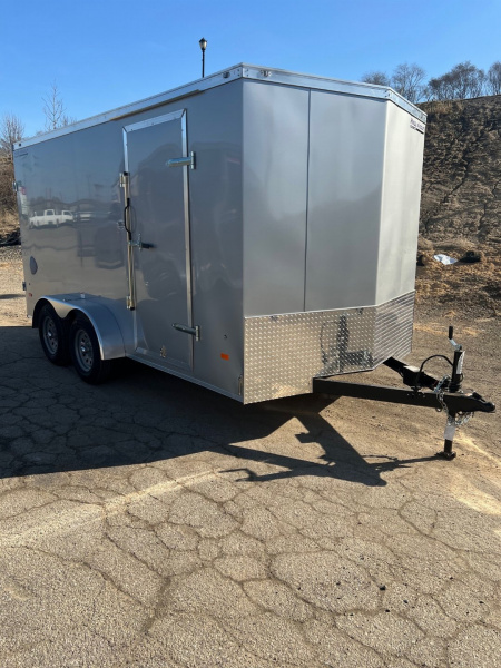 New 2025 Haul-About Bobcat 7x14 7K GVWR Enclosed Cargo Trailer #15735