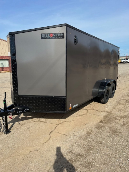 New 2026 Discovery Rover ET 7X16 7K GVWR Cargo Trailer #25602