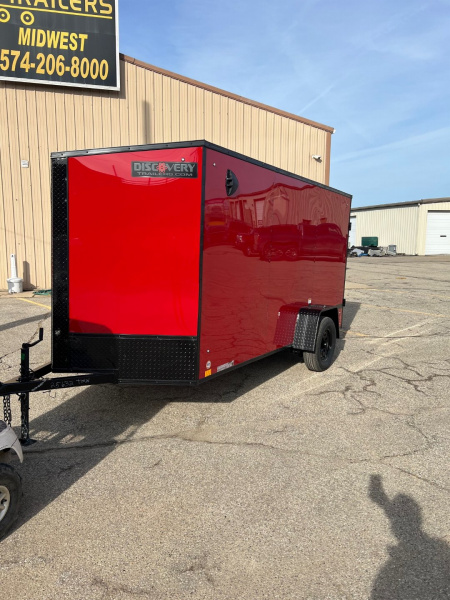 New 2026 Discovery Rover ET 6X12 Single Axle Cargo Trailer #25632