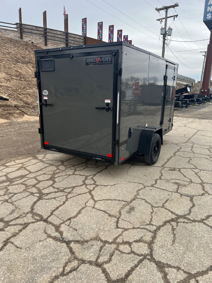 New 2026 Discovery Rover ET 6X12 Single Axle Cargo Trailer #25423