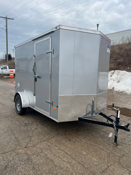 New 2025 Haul-About Bobcat 6x10 Enclosed Cargo Trailer #15356