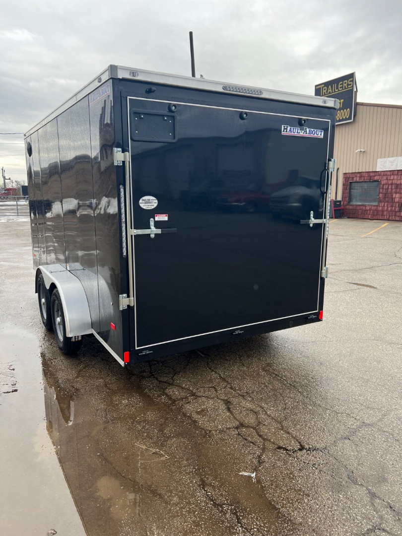 New 2025 Haul-About Bobcat 7x14 7K GVWR Enclosed Cargo Trailer #15498