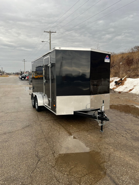 New 2025 Haul-About Bobcat 7x14 7K GVWR Enclosed Cargo Trailer #15498
