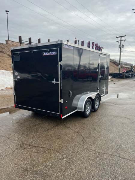 New 2025 Haul-About Bobcat 7x14 7K GVWR Enclosed Cargo Trailer #15498