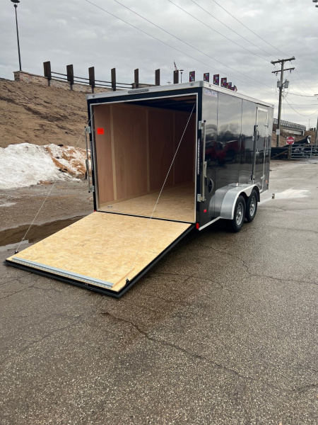 New 2025 Haul-About Bobcat 7x14 7K GVWR Enclosed Cargo Trailer #15498