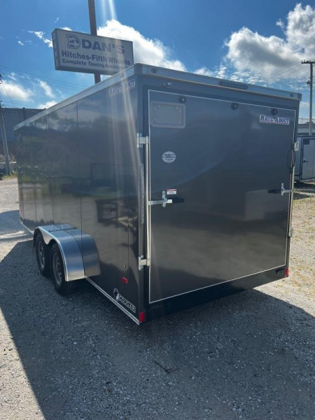 New 2025 Haul-About Cougar 7x18 7K GVWR Enclosed Cargo Trailer  #14583