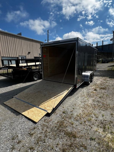 New 2025 Haul-About Cougar 7x18 7K GVWR Enclosed Cargo Trailer  #14583