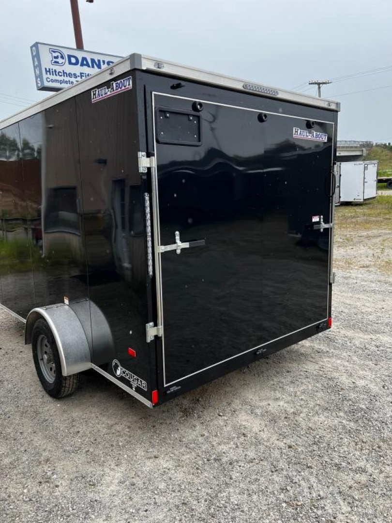 New 2025 Haul-About Cougar 7x12 Single Axle 3k GVWR Enclosed Cargo Trailer  #14561
