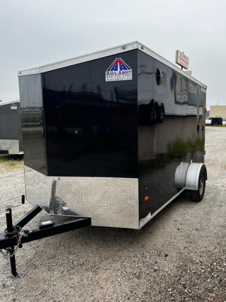 New 2025 Haul-About Cougar 7x12 Single Axle 3k GVWR Enclosed Cargo Trailer  #14561
