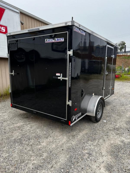New 2025 Haul-About Cougar 7x12 Single Axle 3k GVWR Enclosed Cargo Trailer  #14561