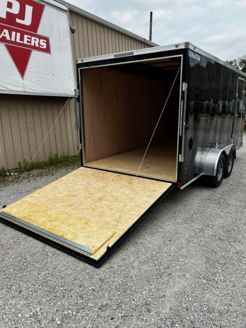 New 2024 Haul-About Bobcat 7x16 7K GVWR Enclosed Cargo Trailer #14244