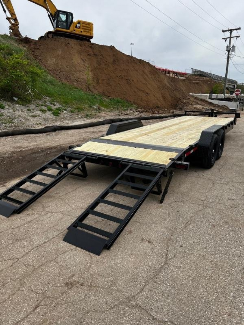 New 2024 Quality Steel 83 X24 14K GVWR Equipment Trailer #243074