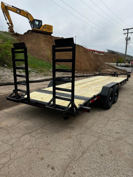 New 2024 Quality Steel 83 X24 14K GVWR Equipment Trailer #243074