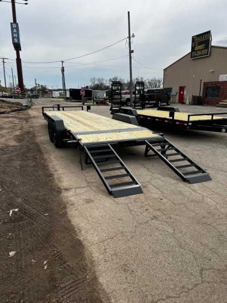 New 2024 Quality Steel 83 X24 14K GVWR Equipment Trailer #243074