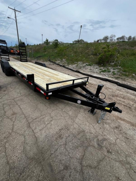 New 2024 Quality Steel 83 X24 14K GVWR Equipment Trailer #243074