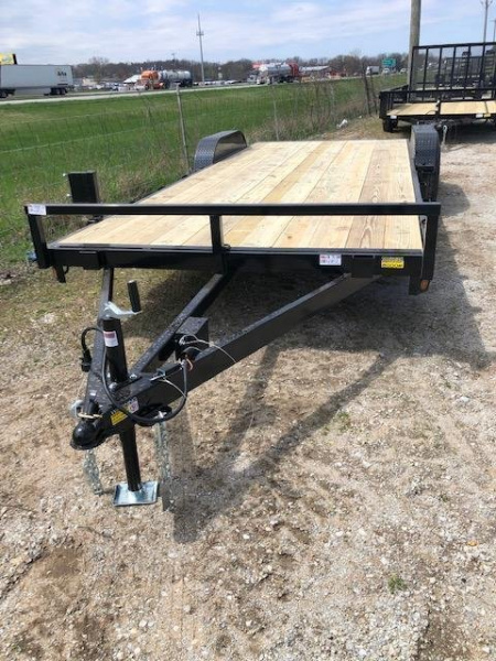 New 2023 Quality Steel 83"X18' 7K GVWR Car Trailer #232917