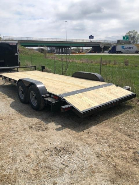 New 2023 Quality Steel 83"X18' 7K GVWR Car Trailer #232917