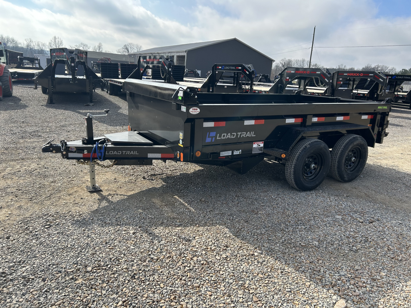 New 2026 Load Trail 72" x 12' 10k ECO Dump Trailer