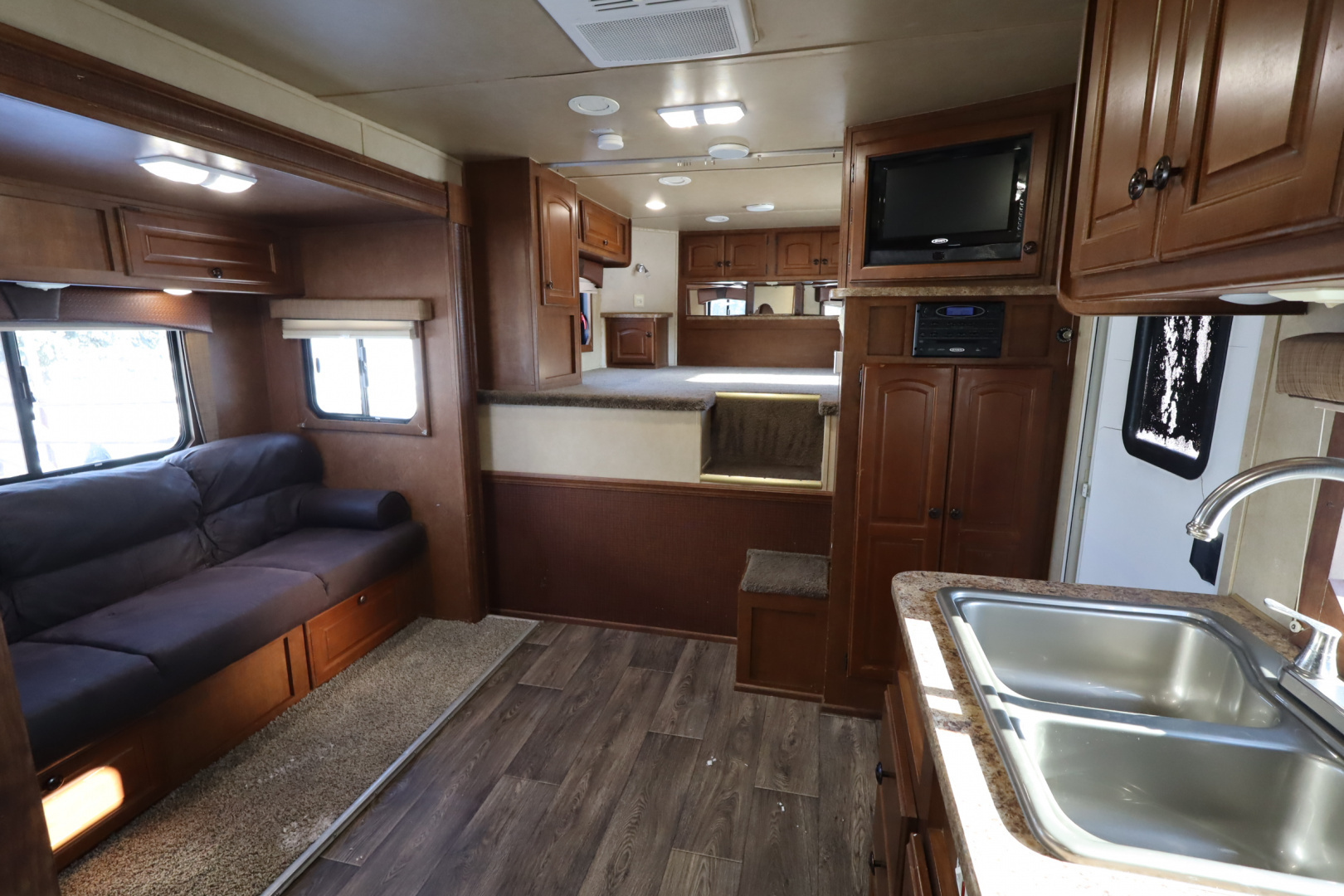 Used 2012 Bison Trailers 4 Place LQ Bunkbed Horse Trailer