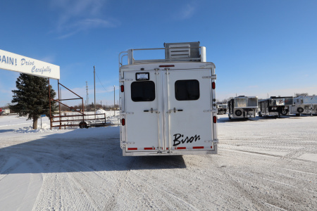 Used 2012 Bison Trailers 4 Place LQ Bunkbed Horse Trailer