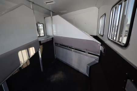 Used 2012 Bison Trailers 4 Place LQ Bunkbed Horse Trailer