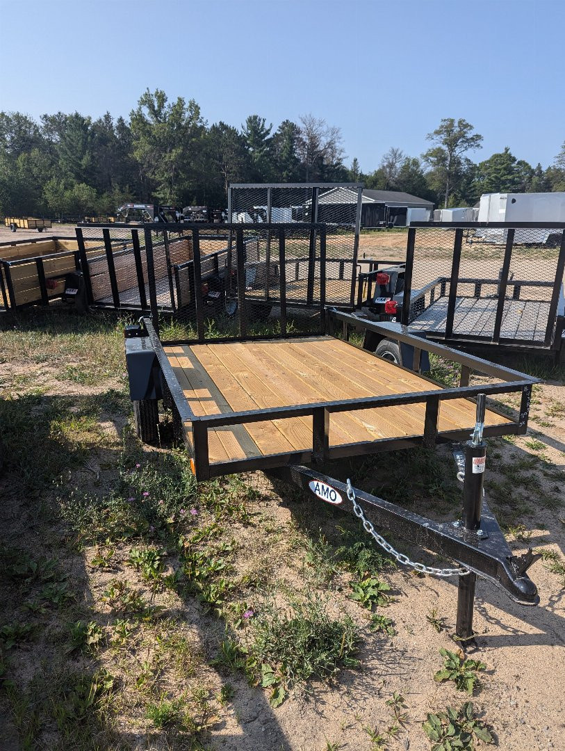 New 2026 AMO 5x8 2k Utility Trailer
