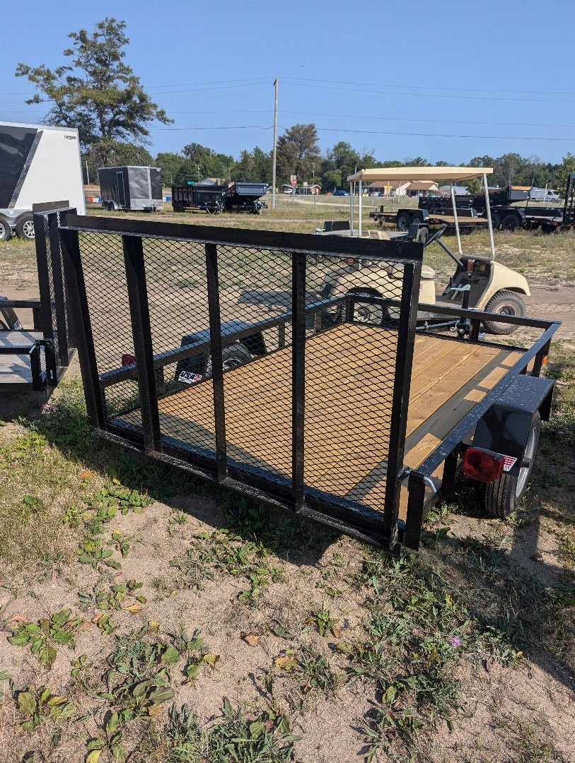 New 2026 AMO 5x8 2k Utility Trailer