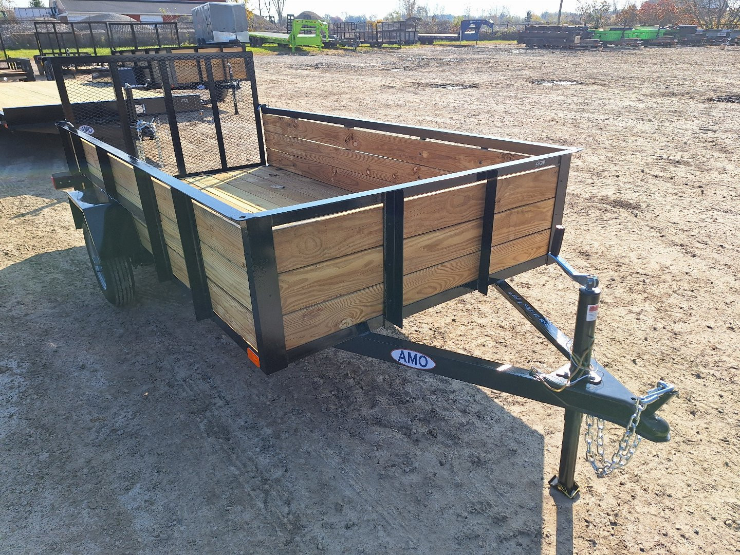 New 2026 AMO 5x10 Light Duty 2K Woodside Utility Trailer