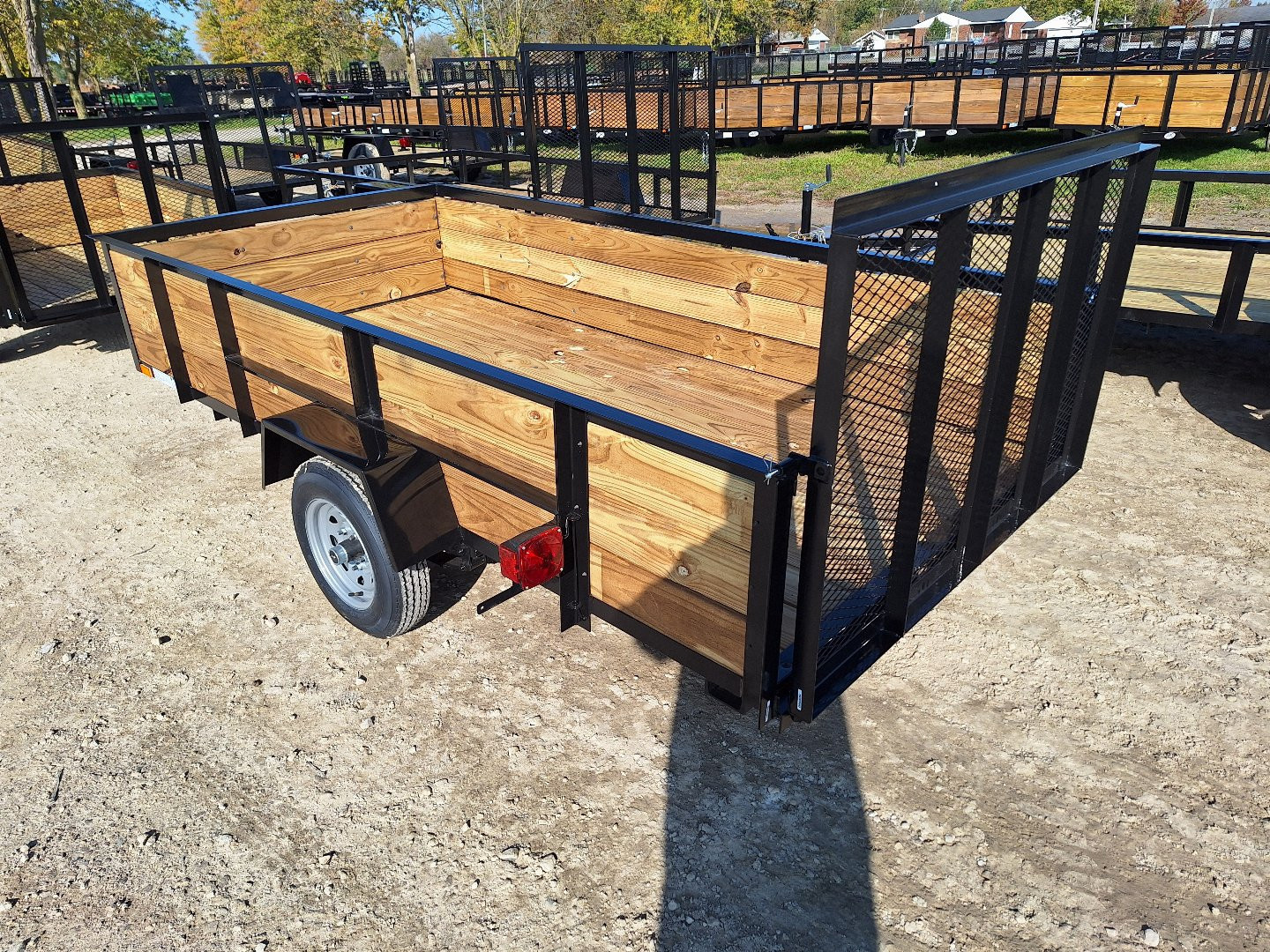 New 2026 AMO 5x10 Light Duty 2K Woodside Utility Trailer