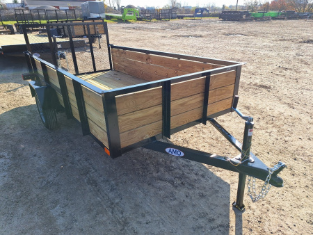 New 2026 AMO 5x10 Light Duty 2K Woodside Utility Trailer