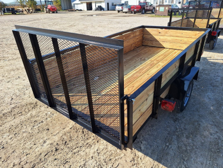 New 2026 AMO 5x10 Light Duty 2K Woodside Utility Trailer