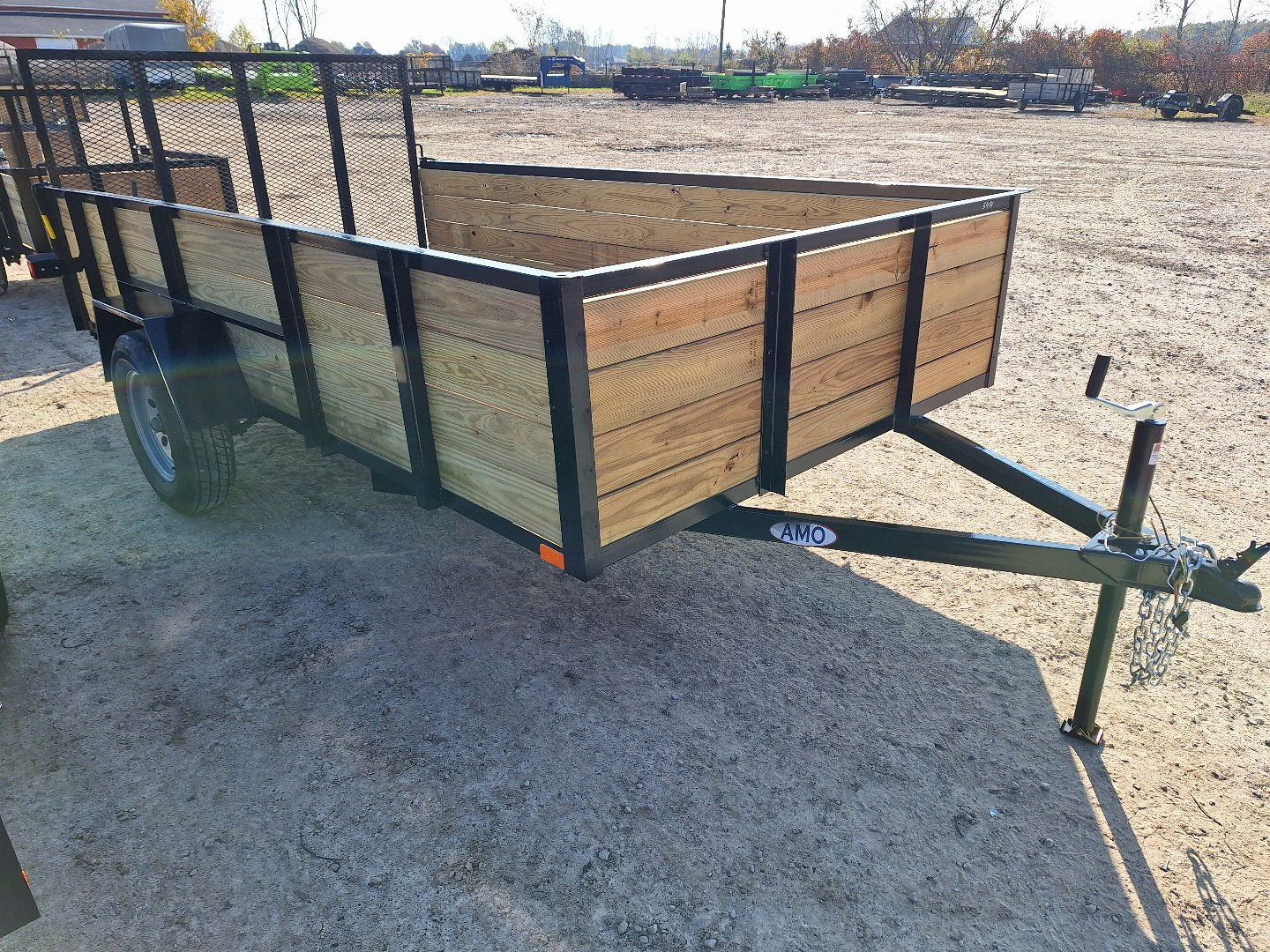 New 2026 AMO 76x14 Woodside 3K Utility Trailer