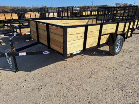 New 2026 AMO 76x14 Woodside 3K Utility Trailer