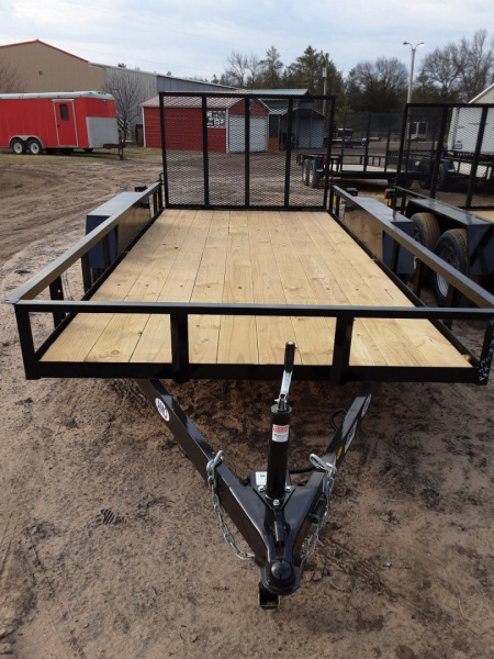 New 2026 AMO 6.4X14 7K 1BRK Landscape Trailer