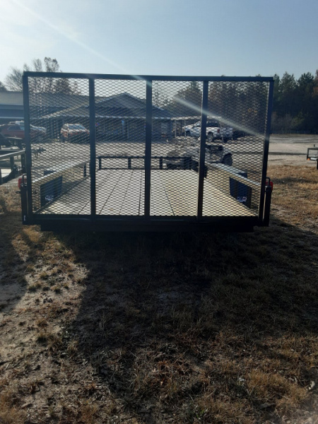 New 2026 AMO 6.4x16 1BRK 7K Utility Trailer