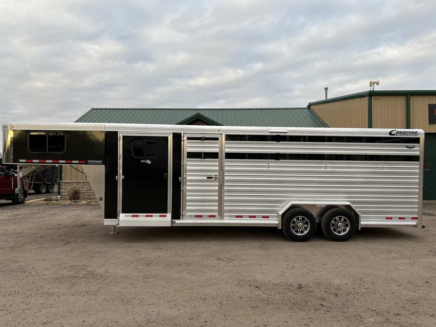 New 2026 Cimarron Lonestar Stock / Stock Combo Trailer