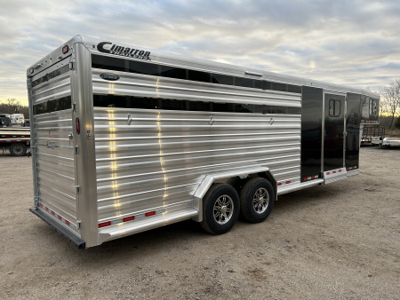 New 2026 Cimarron Lonestar Stock / Stock Combo Trailer