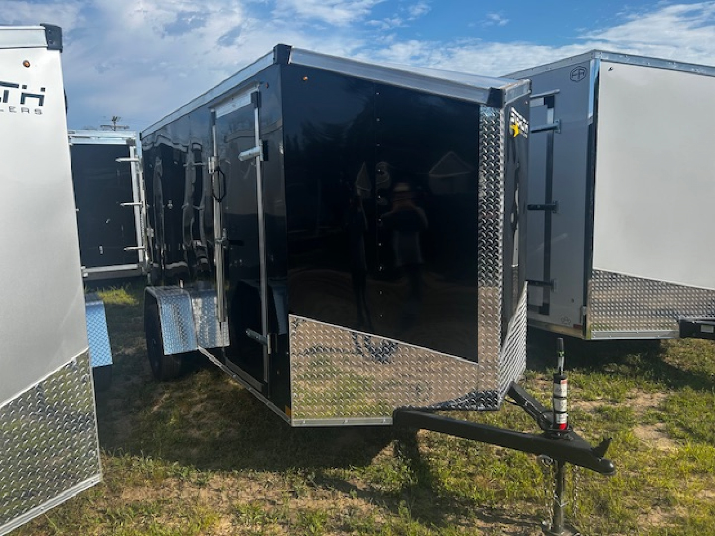 New 2026 Stealth Trailers 6X12 BLACK 3K Cargo / Enclosed Trailer