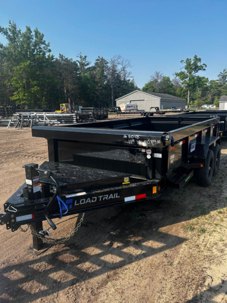 New 2026 Load Trail 83X14 2FT WALL 7G STEEL14K Dump Trailer