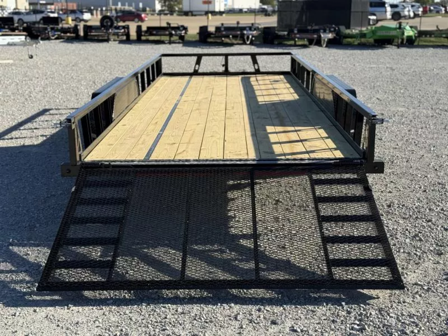 New 2026 Load Trail UE 83X20 TANDEM AXLE W/4' FOLDING GATE AND