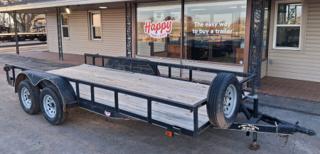 Used 2017 RBOS 83 x16' Tandem Axle Utility