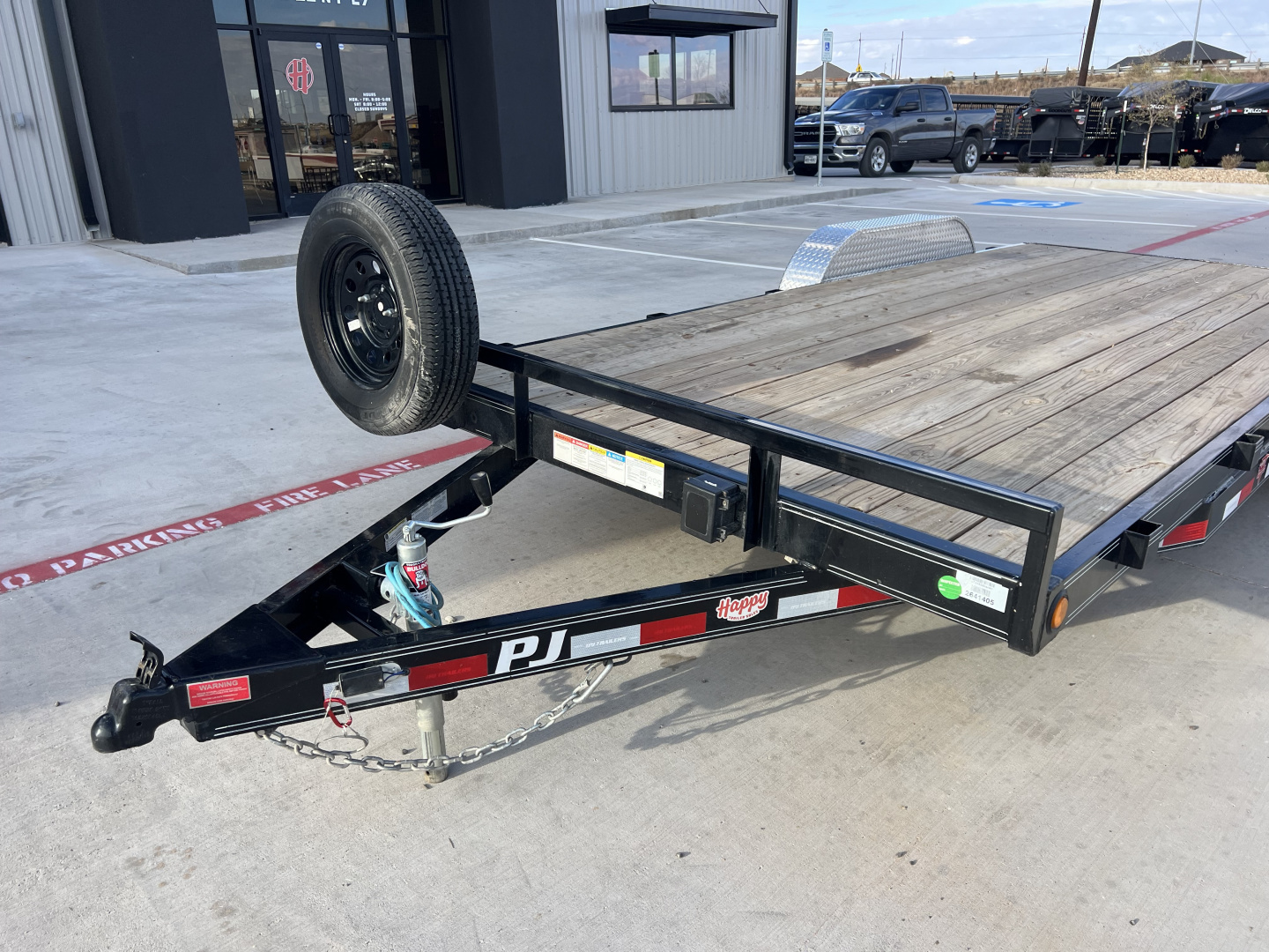 Used 2022 PJ 83"x18' Channel Car Hauler – C5