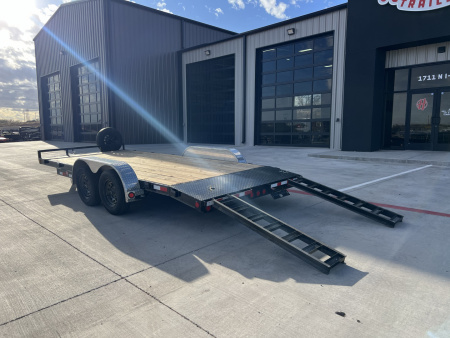 Used 2022 PJ 83"x18' Channel Car Hauler – C5
