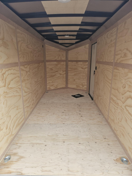 New ENCLOSED CARGO 2026 Continental VHW612SA 3500 GVWR BLACK PACKAGE LOADED RAMP