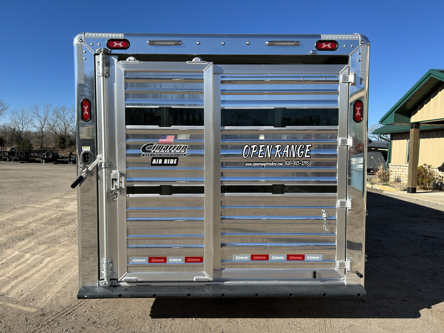 New 2026 Cimarron Stierwalt Stock / Stock Combo Trailer