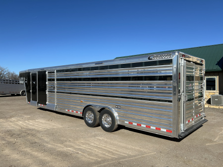 New 2026 Cimarron Stierwalt Stock / Stock Combo Trailer