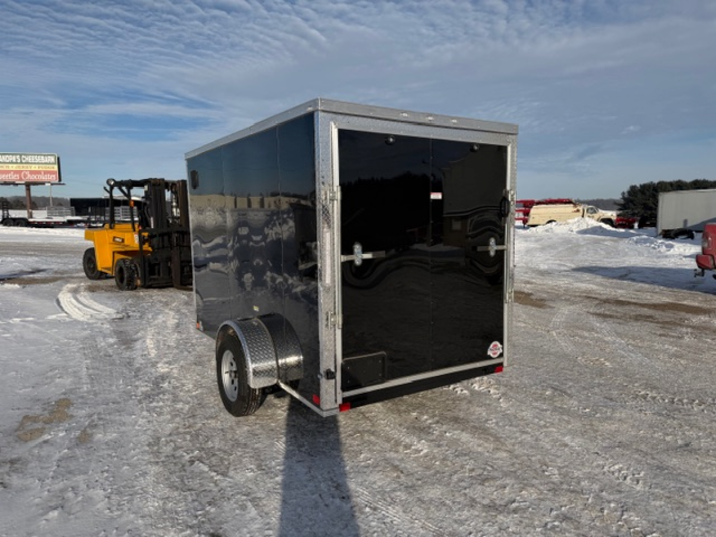 New 2026 Seed Cargo 6x10' Enclosed Trailer