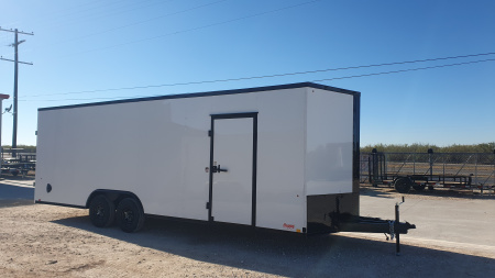 New 2026 Compass 8.5x24' Enclosed Cargo Trailer - Indigo DLX